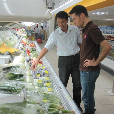 Moc Chau vegetables gaining a strong foothold in Hanoi market