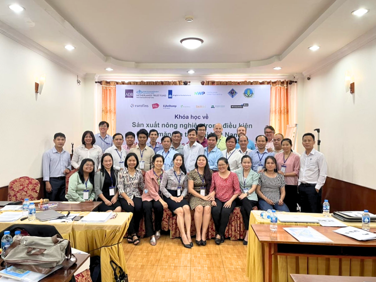 Second Masterclass Saline Agriculture Vietnam | 26 – 28 October 2022