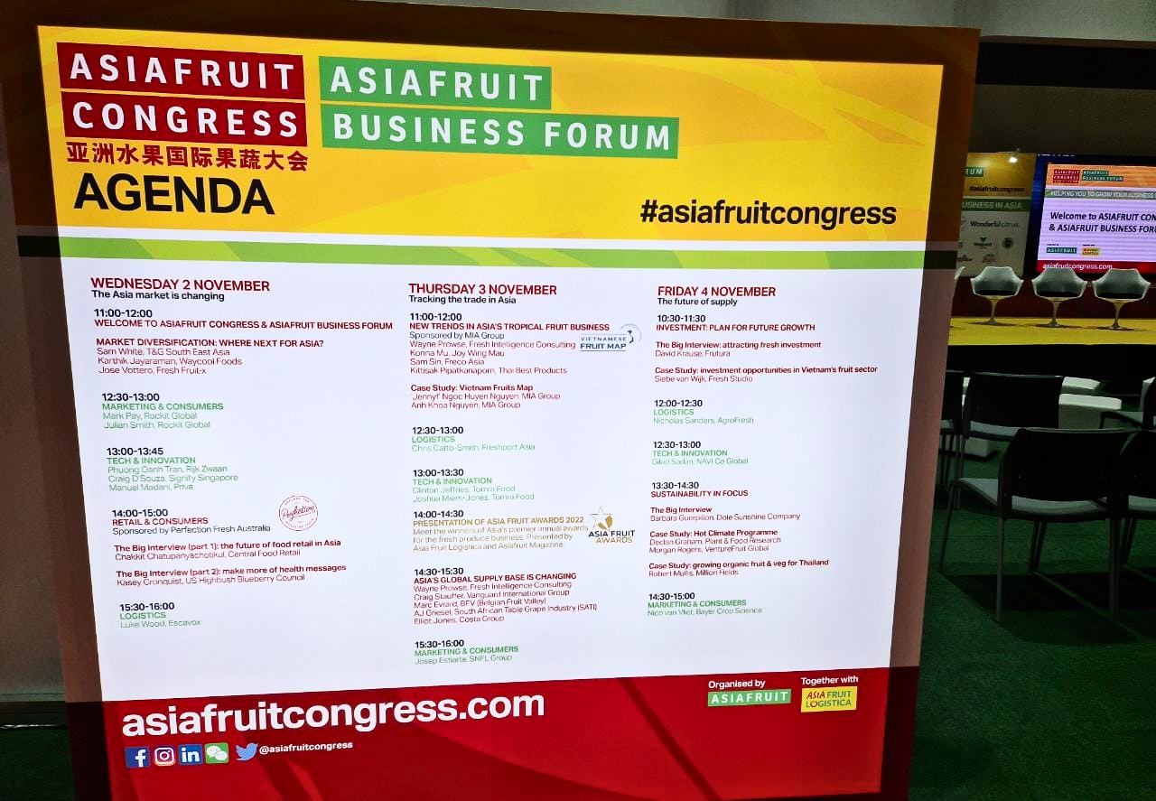 Fresh Studio presents at the Asia Fruit Congress in Bangkok
