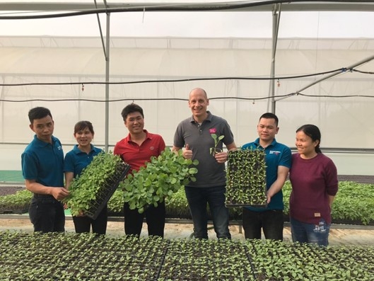 Sowing a bright future for economic development and women’s empowerment in Son La province, Vietnam through high-quality seedlings and greenhouse vegetables almost completed!
