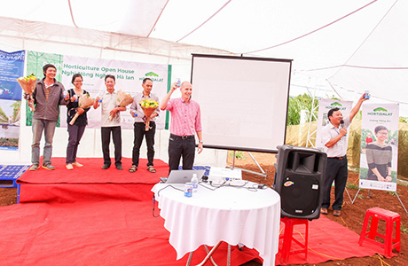 Dutch Horticulture Open House event: completion TF Horti Dalat project