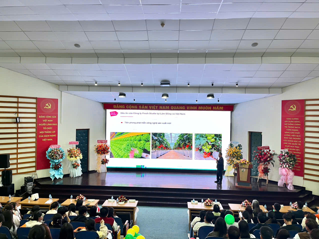 Fresh Studio connects with agriculture students at Da Lat University